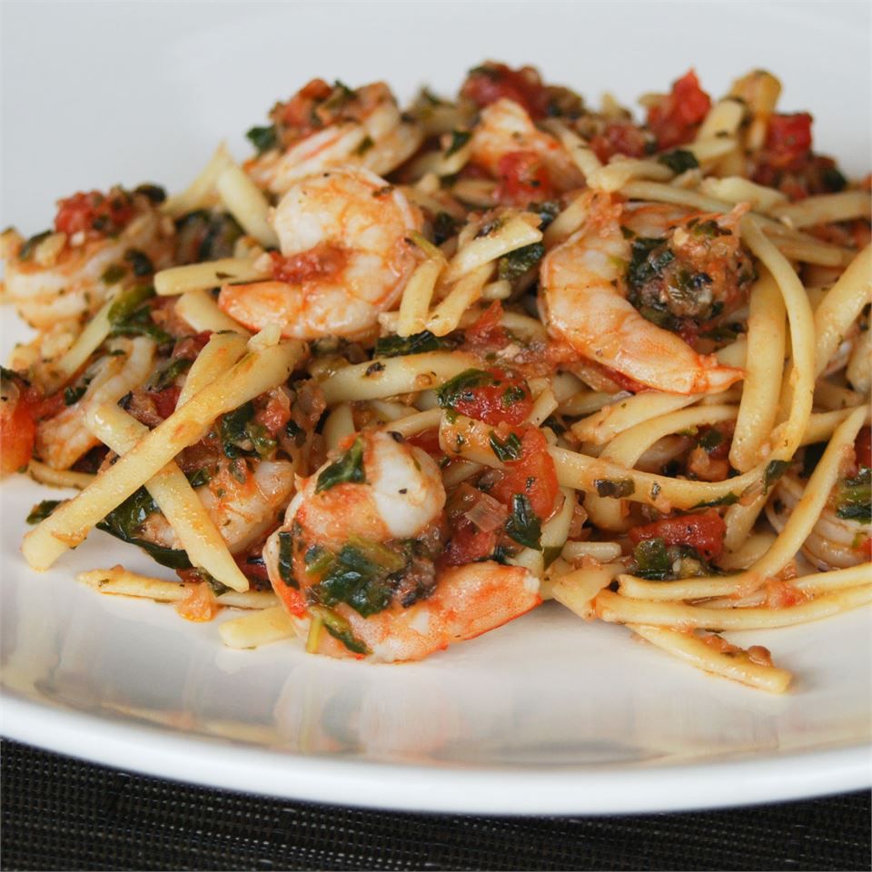 Shrimp Tomato Pasta