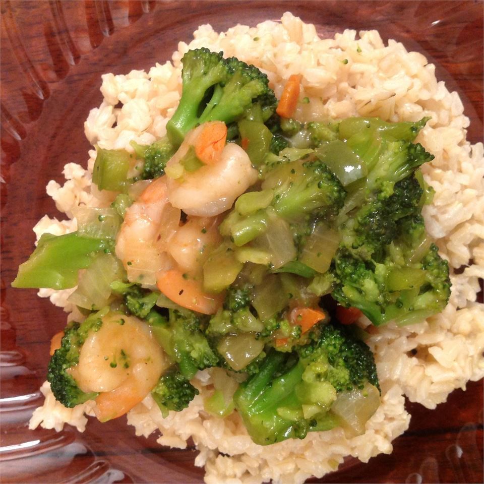 Shrimp Veggie Stir Fry