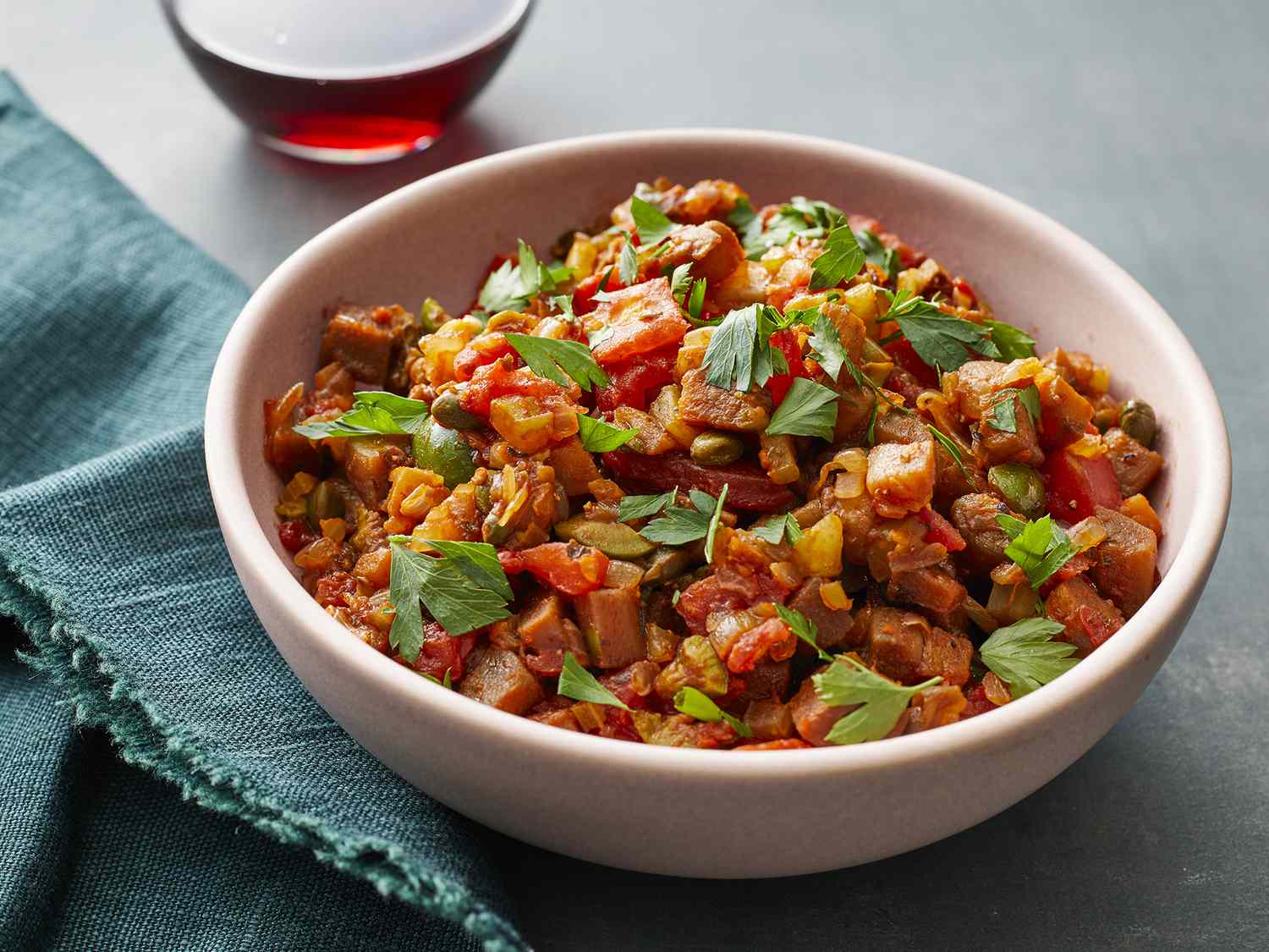 Sicilian Eggplant Stew