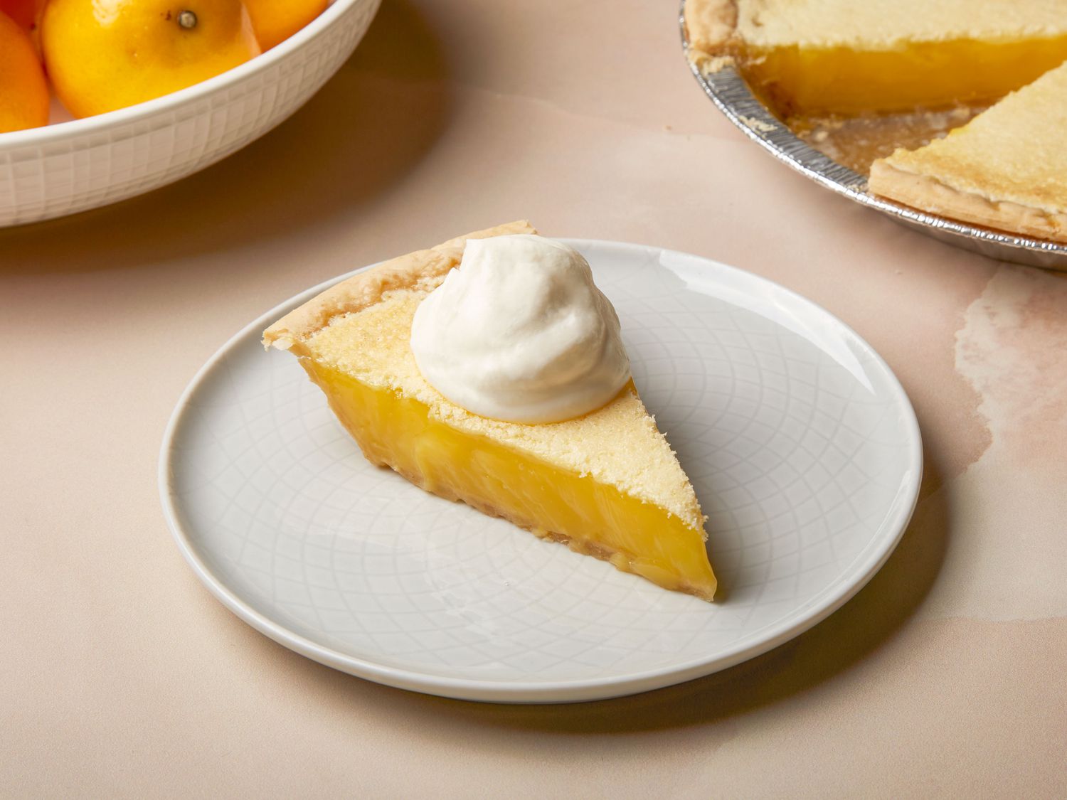 Silky Meyer Lemon Tart