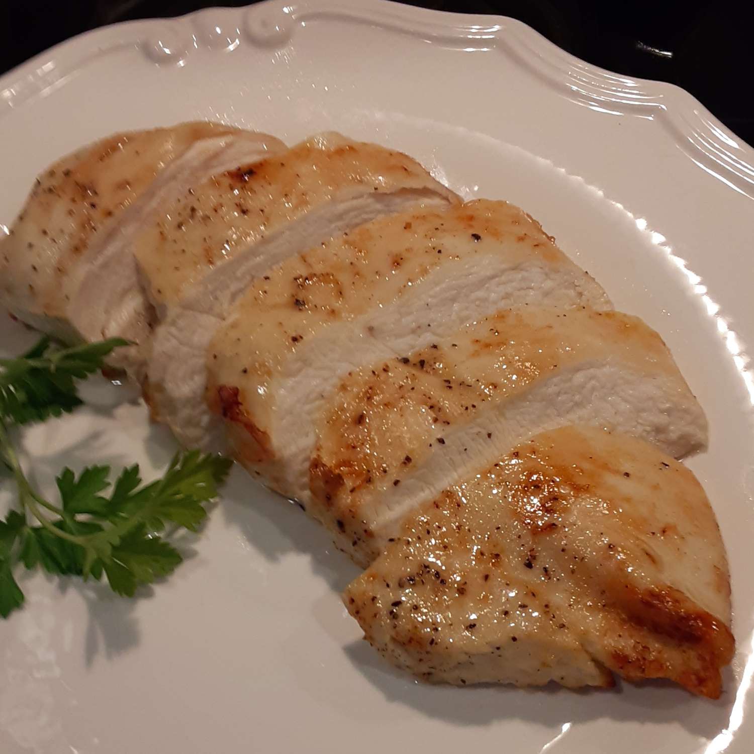 Simple Air-Fried Chicken Breast