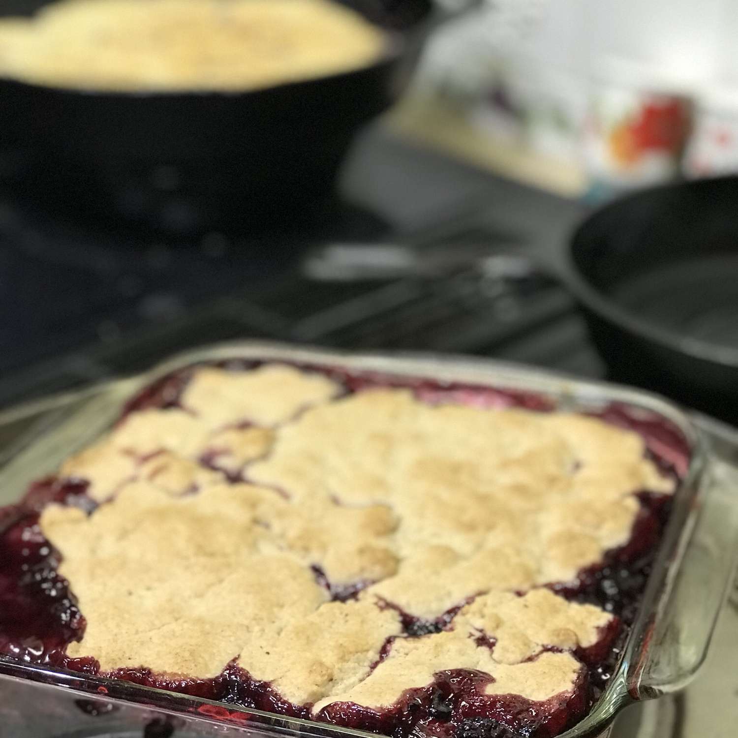 Simple Blackberry Crisp