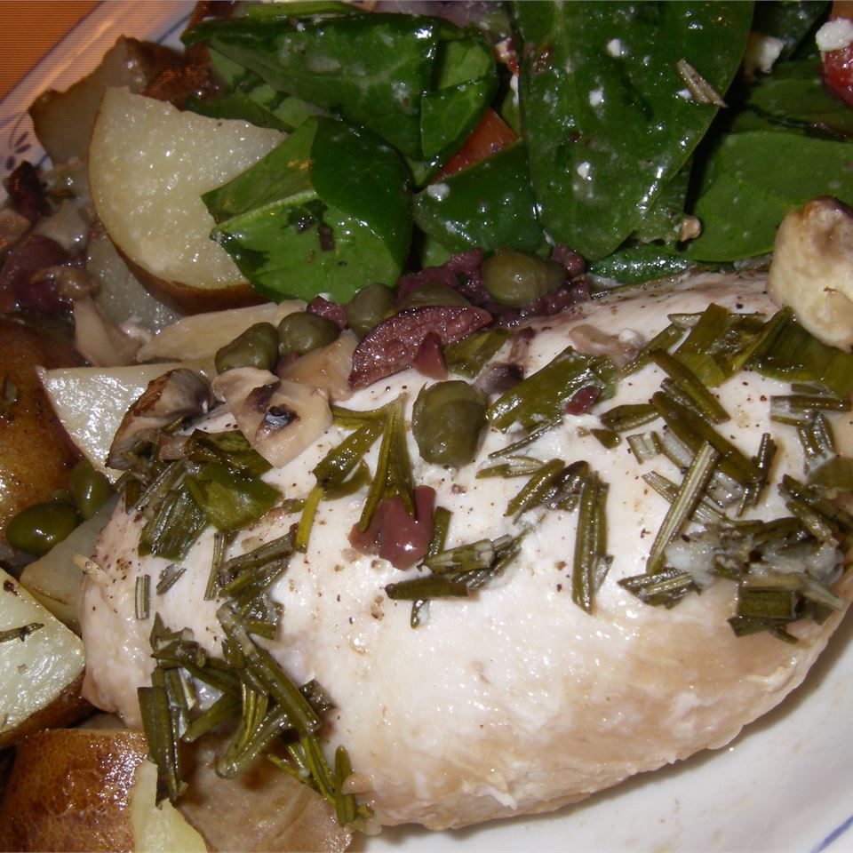 Simple Chicken Vesuvio