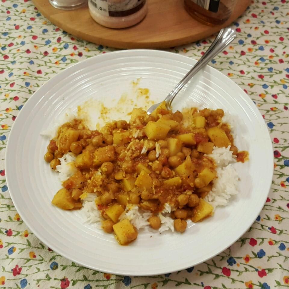 Simple Chickpea Curry