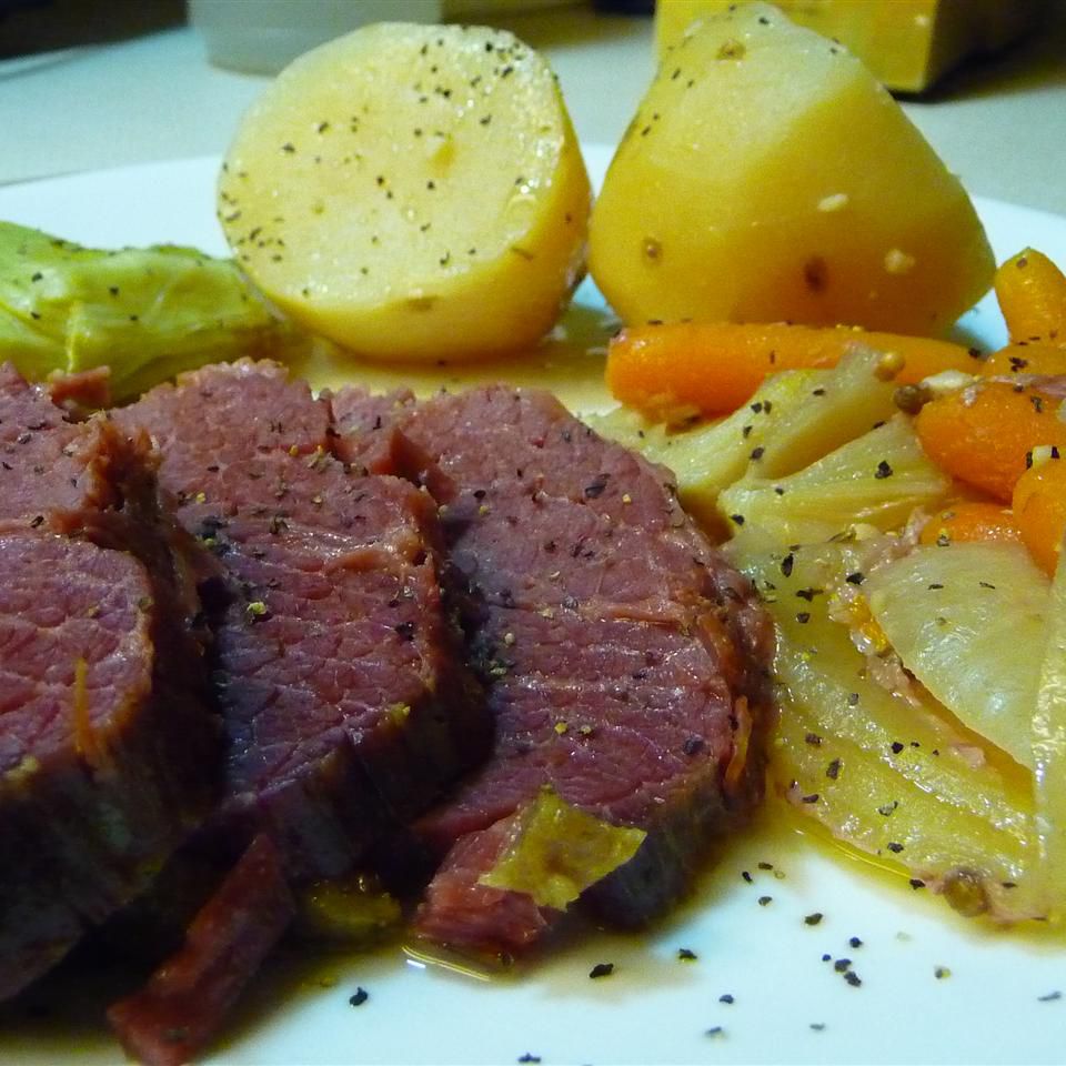 Simple Corned Beef and Cabbage