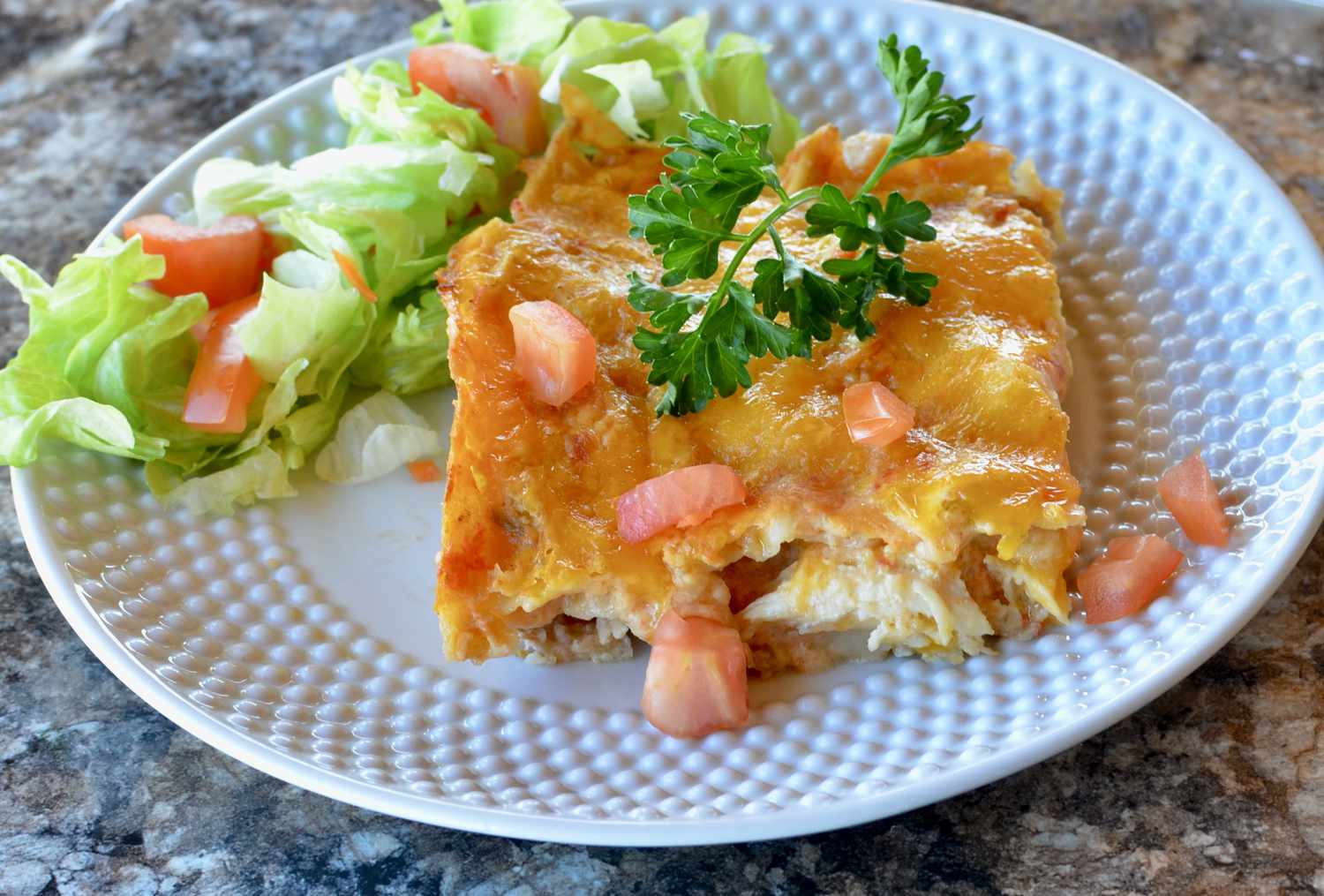 Simple Enchilada Bake