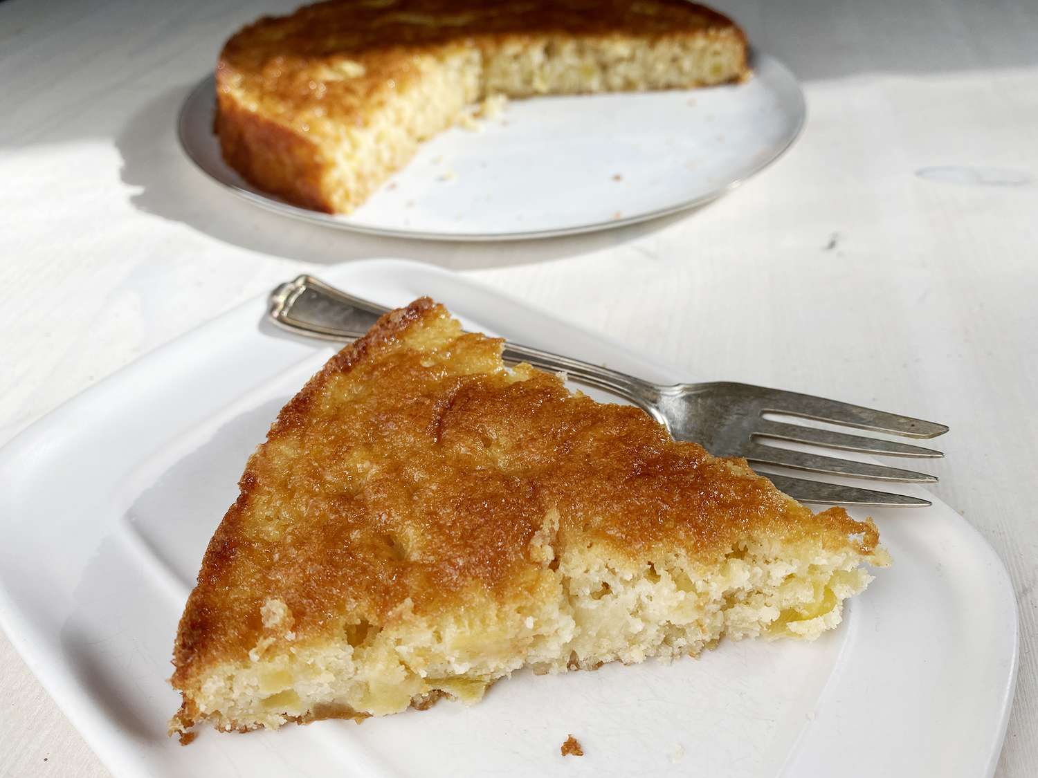 Simple French Apple Cake