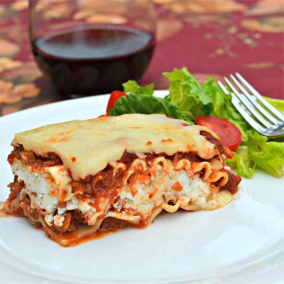 Simple Meat Lasagna