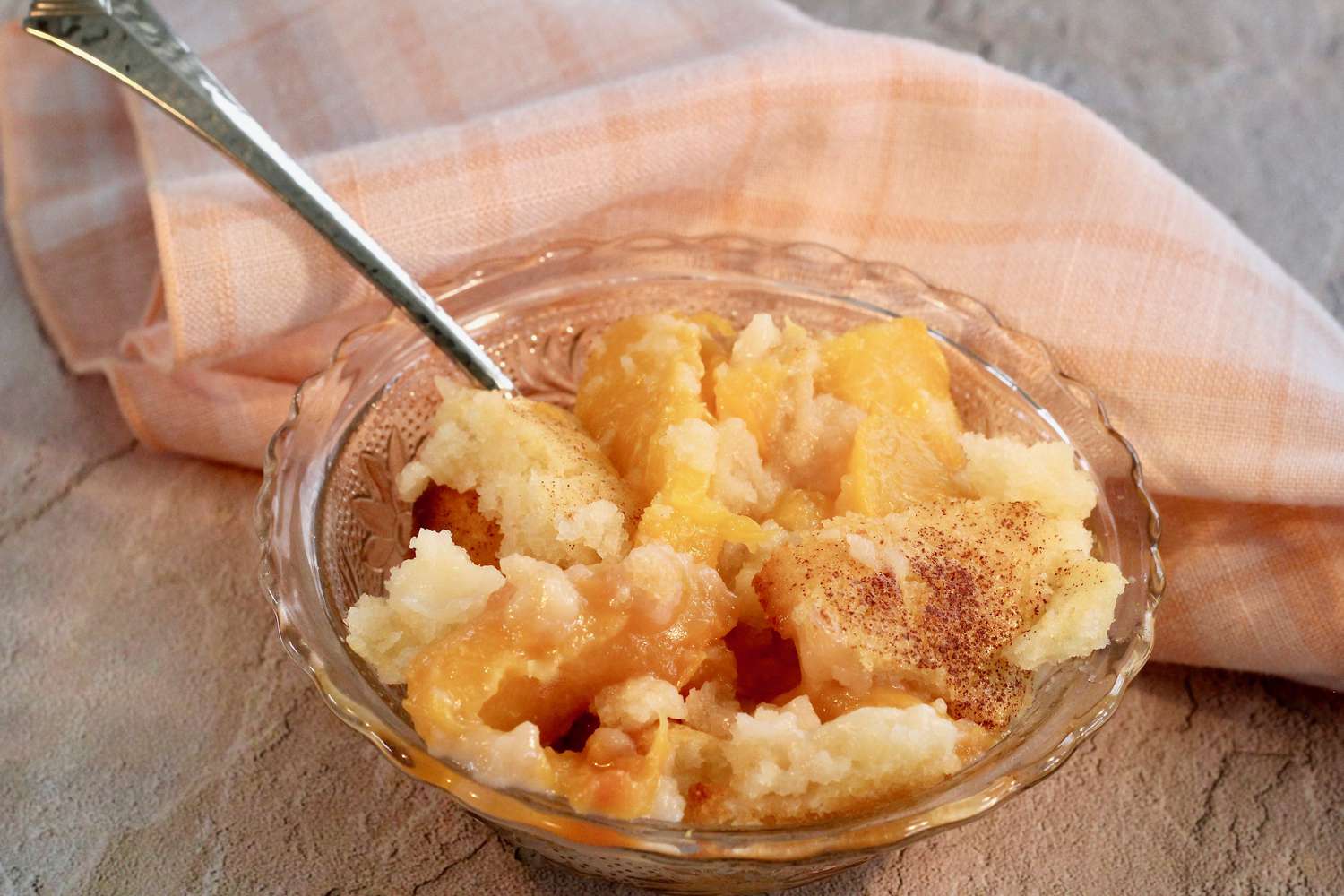 Simple Peach Cobbler