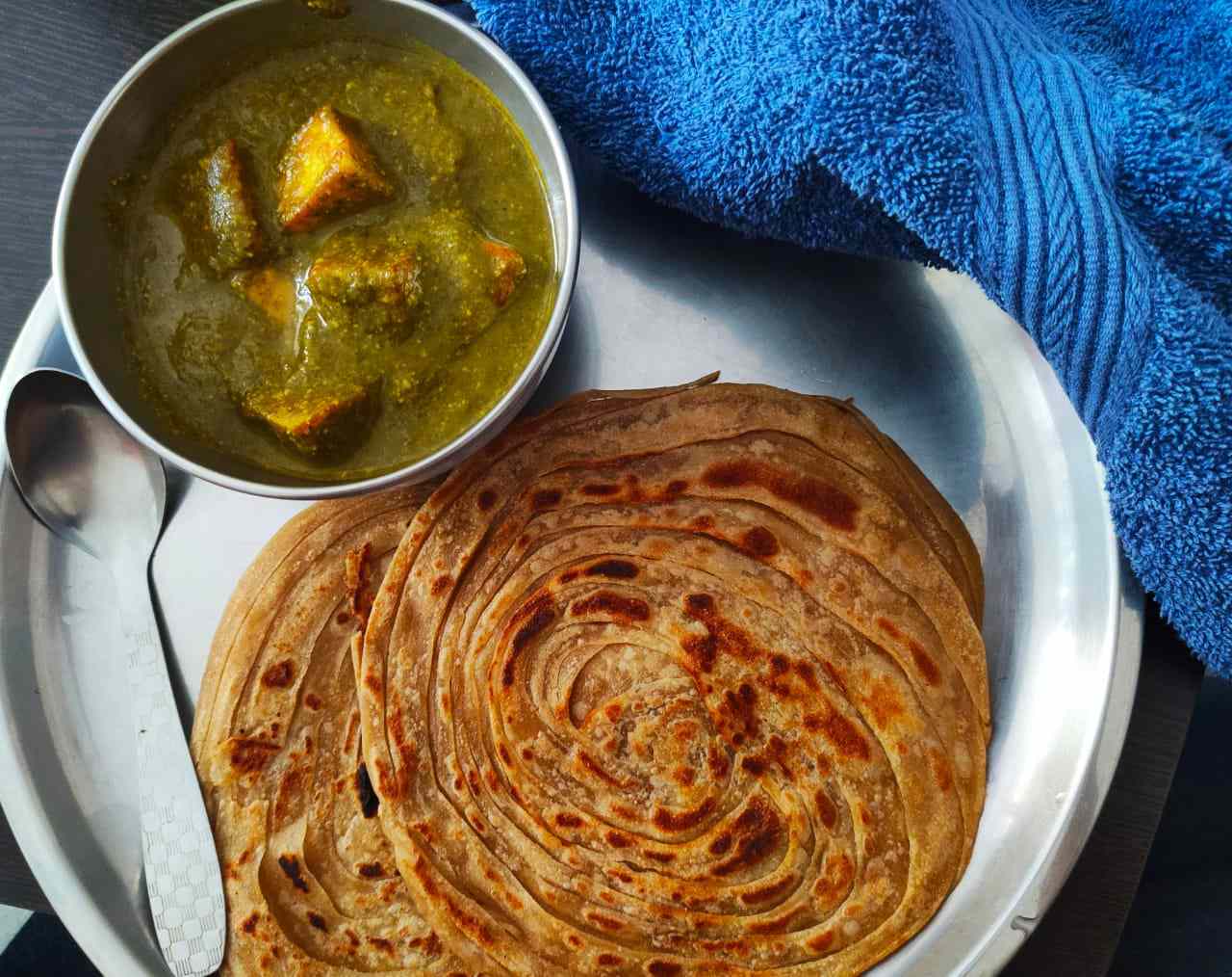 Simple Spinach Paneer Curry