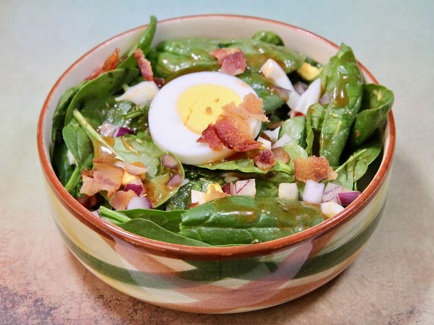 Simple Spinach Salad