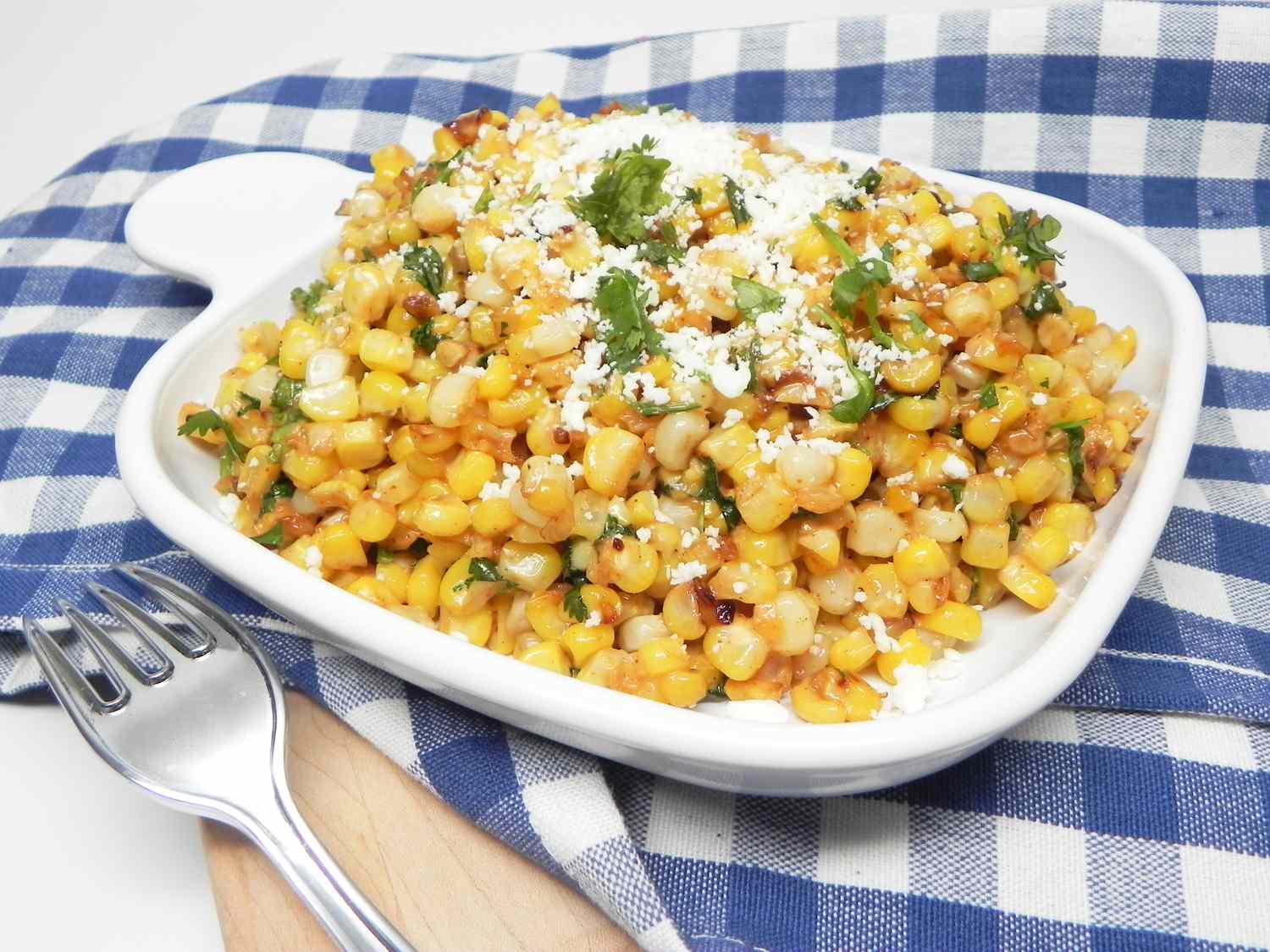 Skillet Mexican Street Corn