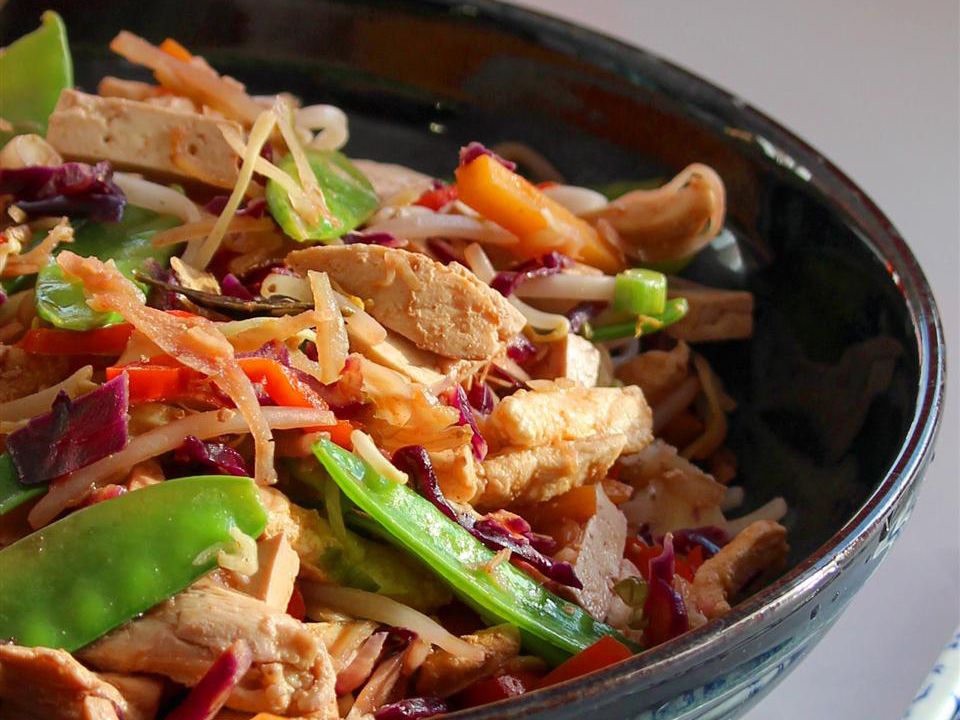 Skillet Turkey Slaw