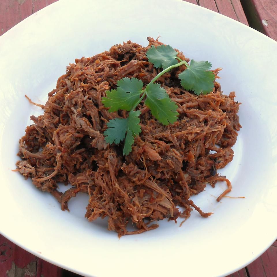 Slow-Cooked Barbacoa with Guajillo Chile Paste