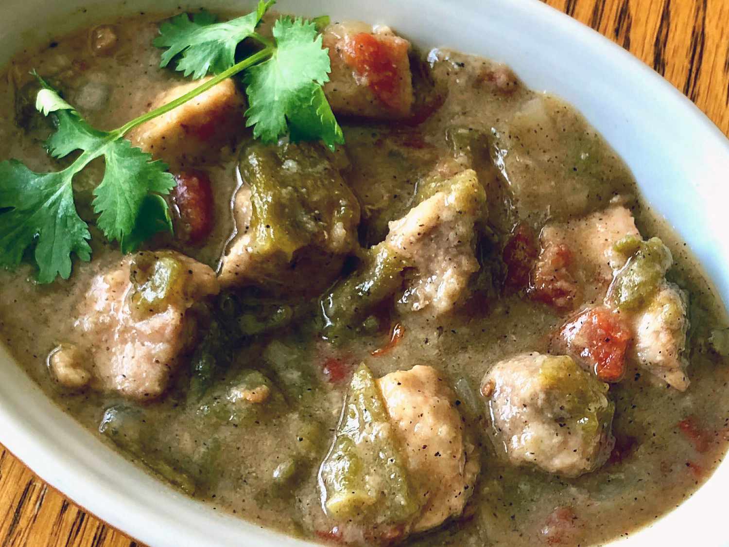 Slow-Cooked Green Chile Pork