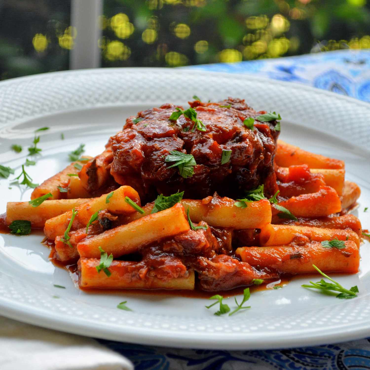 Slow-Cooked Oxtail Ragu