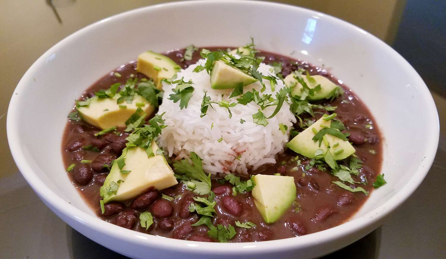 Slow-Cooked Spicy Black Bean Soup