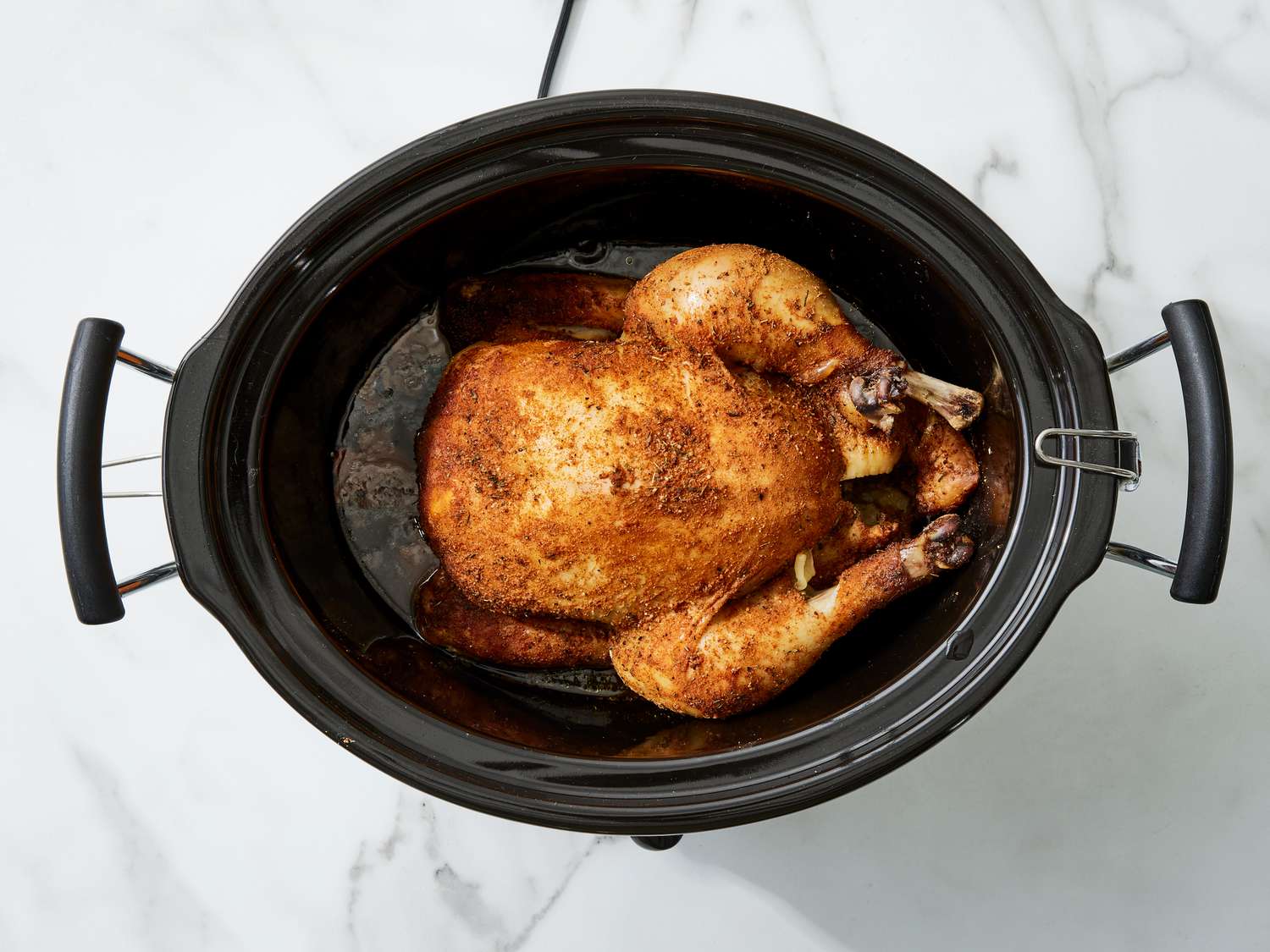 Slow-Cooked Whole Roasted Chicken