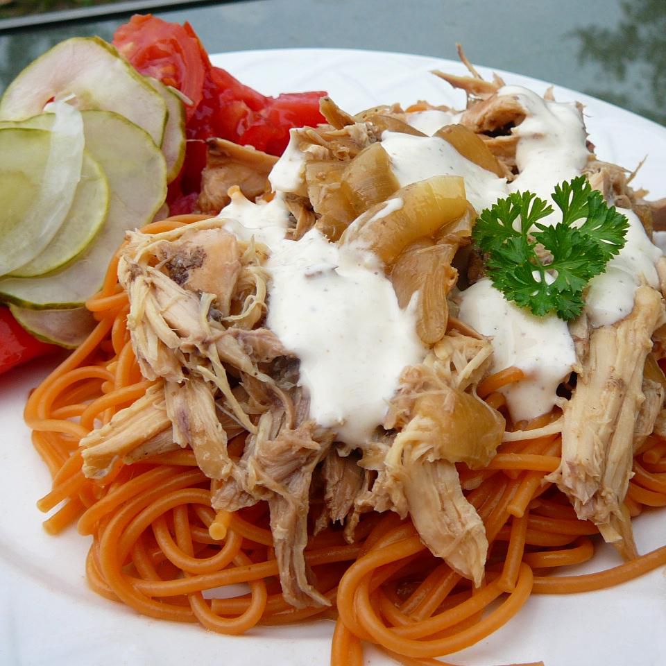 Slow Cooker Alabama BBQ Chicken
