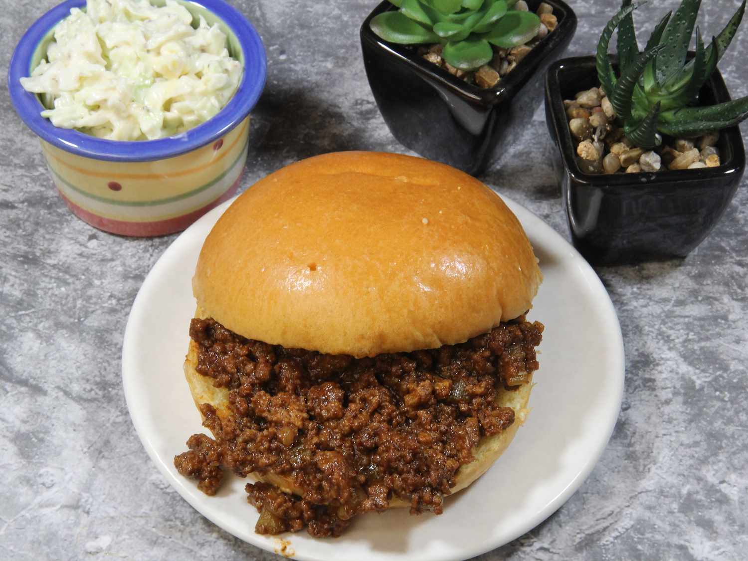 Slow Cooker BBQ Ground Beef
