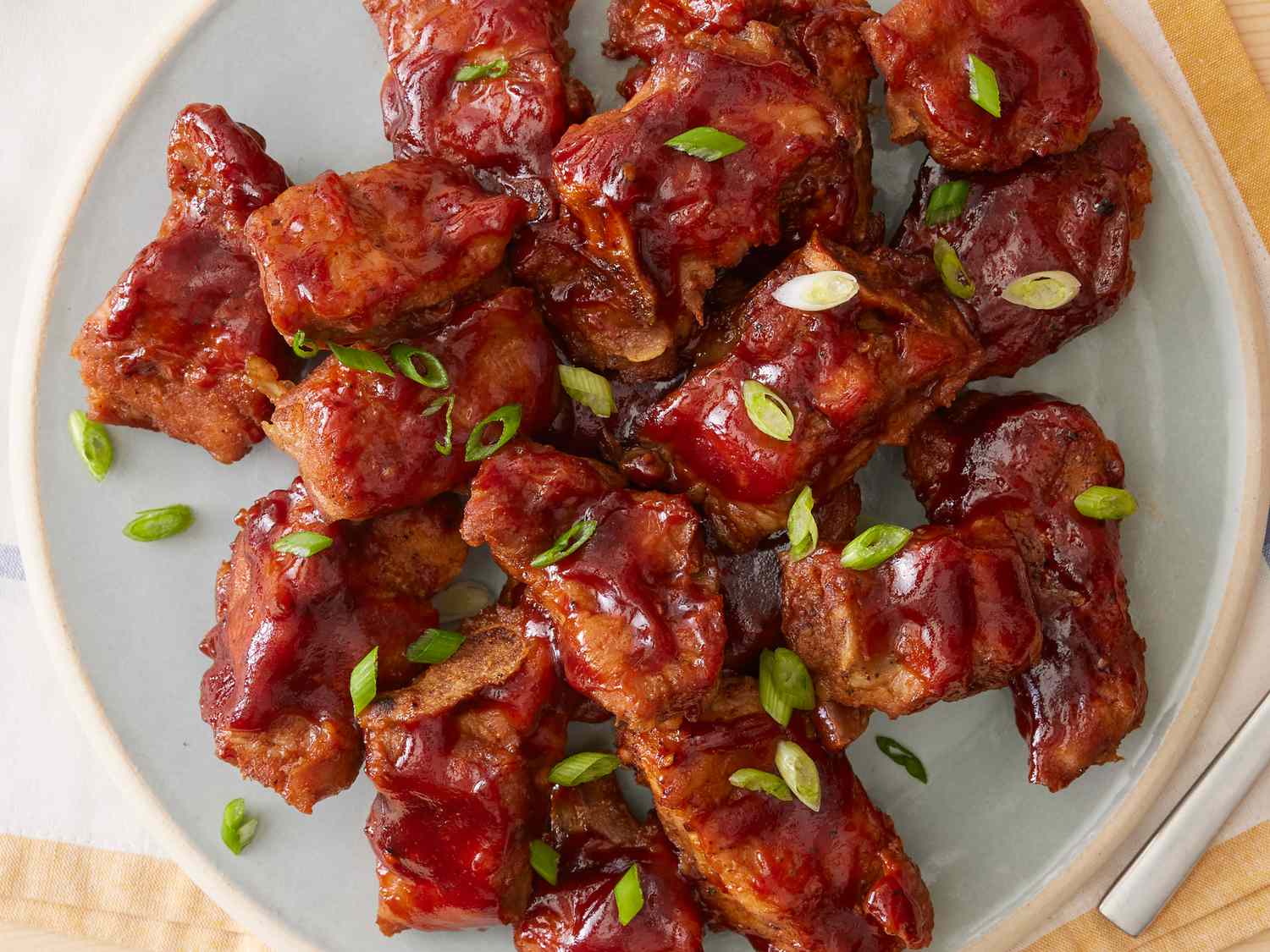 Slow Cooker BBQ Pork Rib Tips