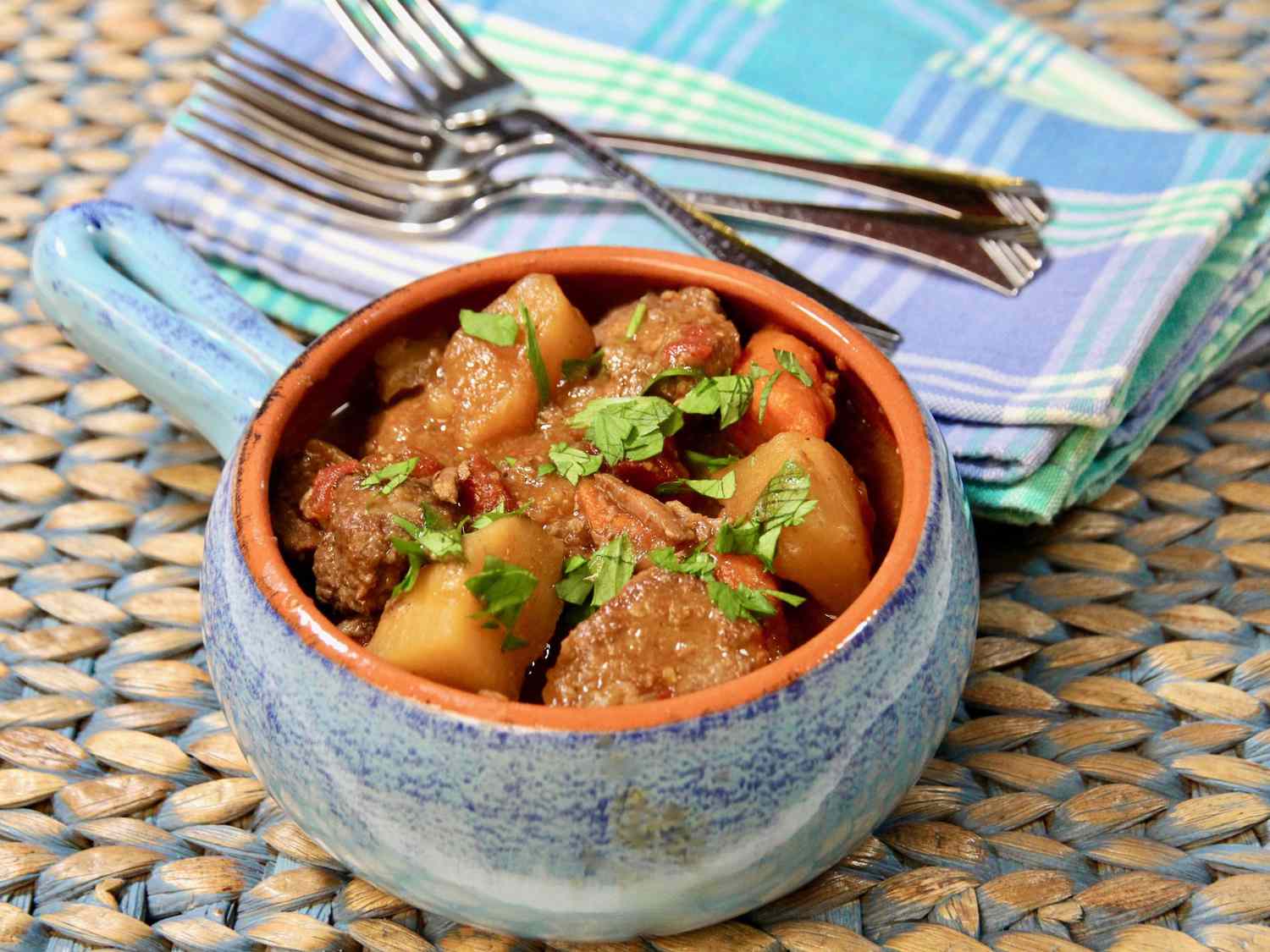 Slow Cooker Beef and Potato Stew