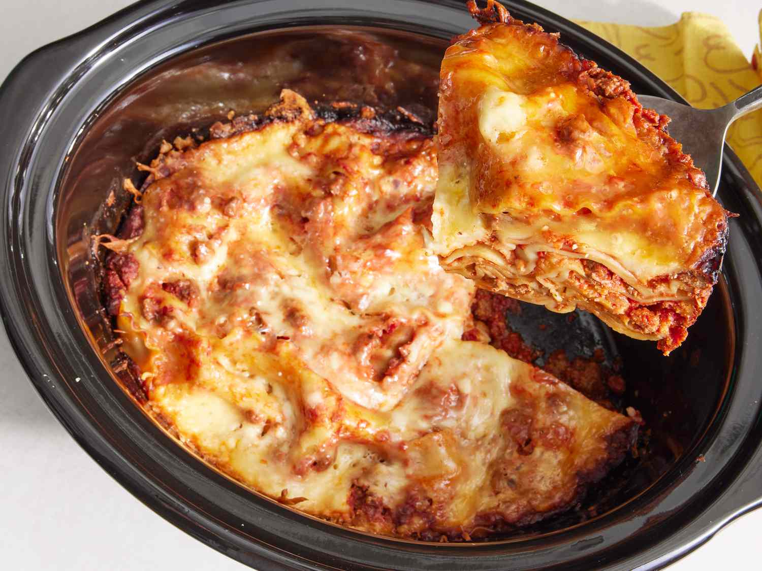 Slow Cooker Beef Lasagna