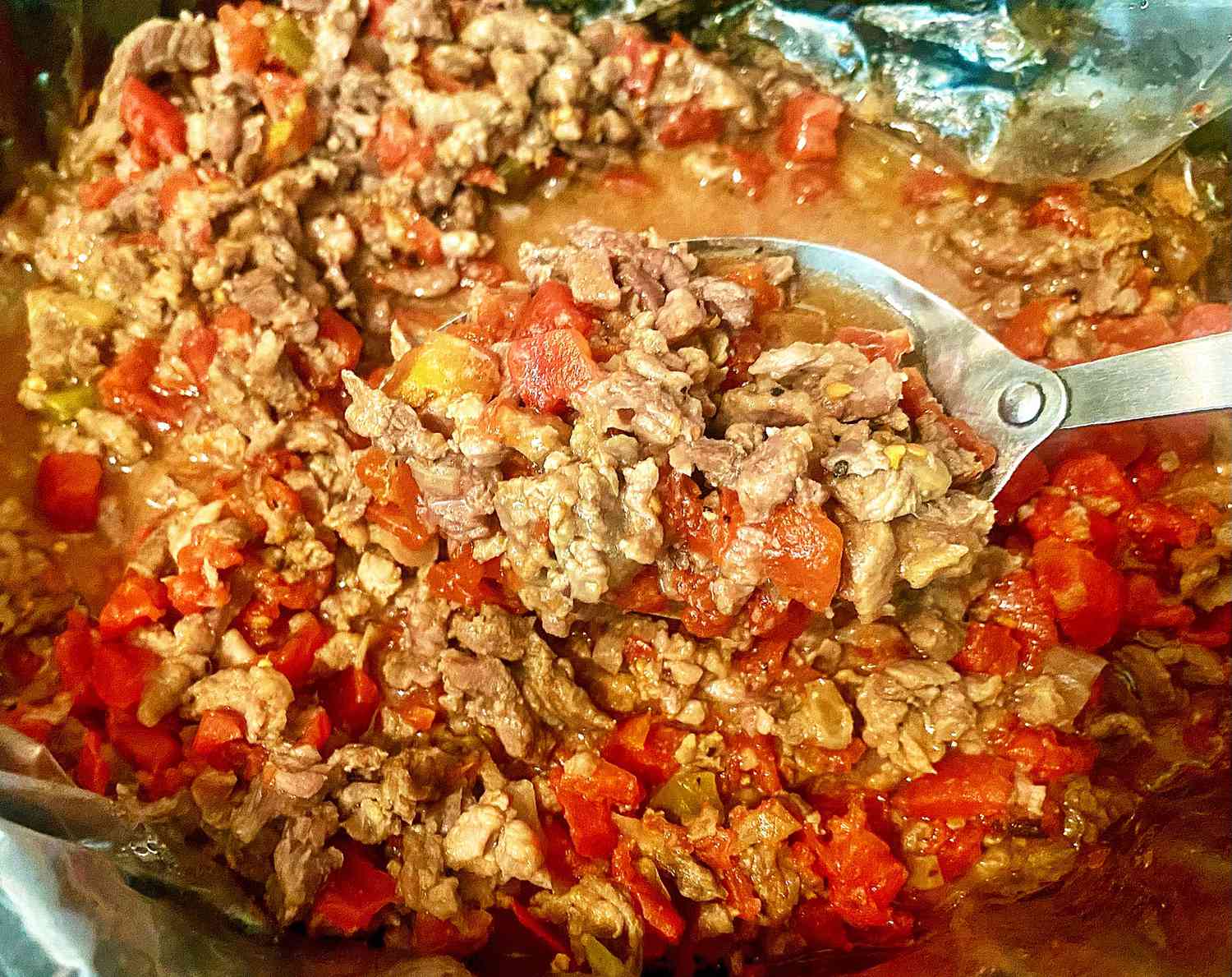 Slow Cooker Beef Picada
