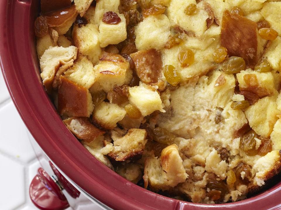 Slow Cooker Bread Pudding