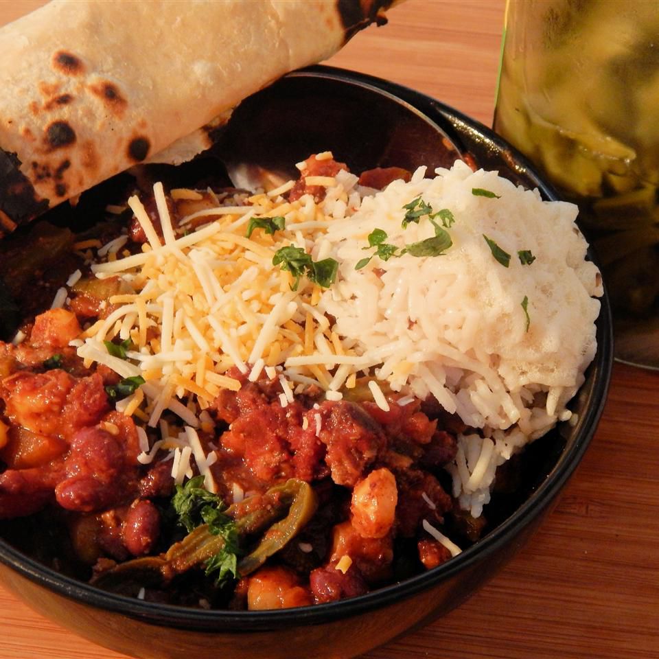 Slow Cooker Cactus Beef Chili