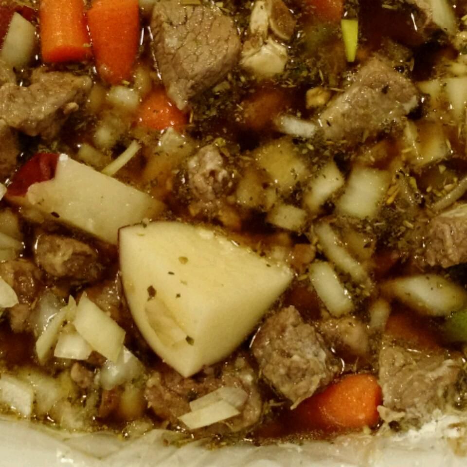 Slow Cooker Caribou Stew with Herbs