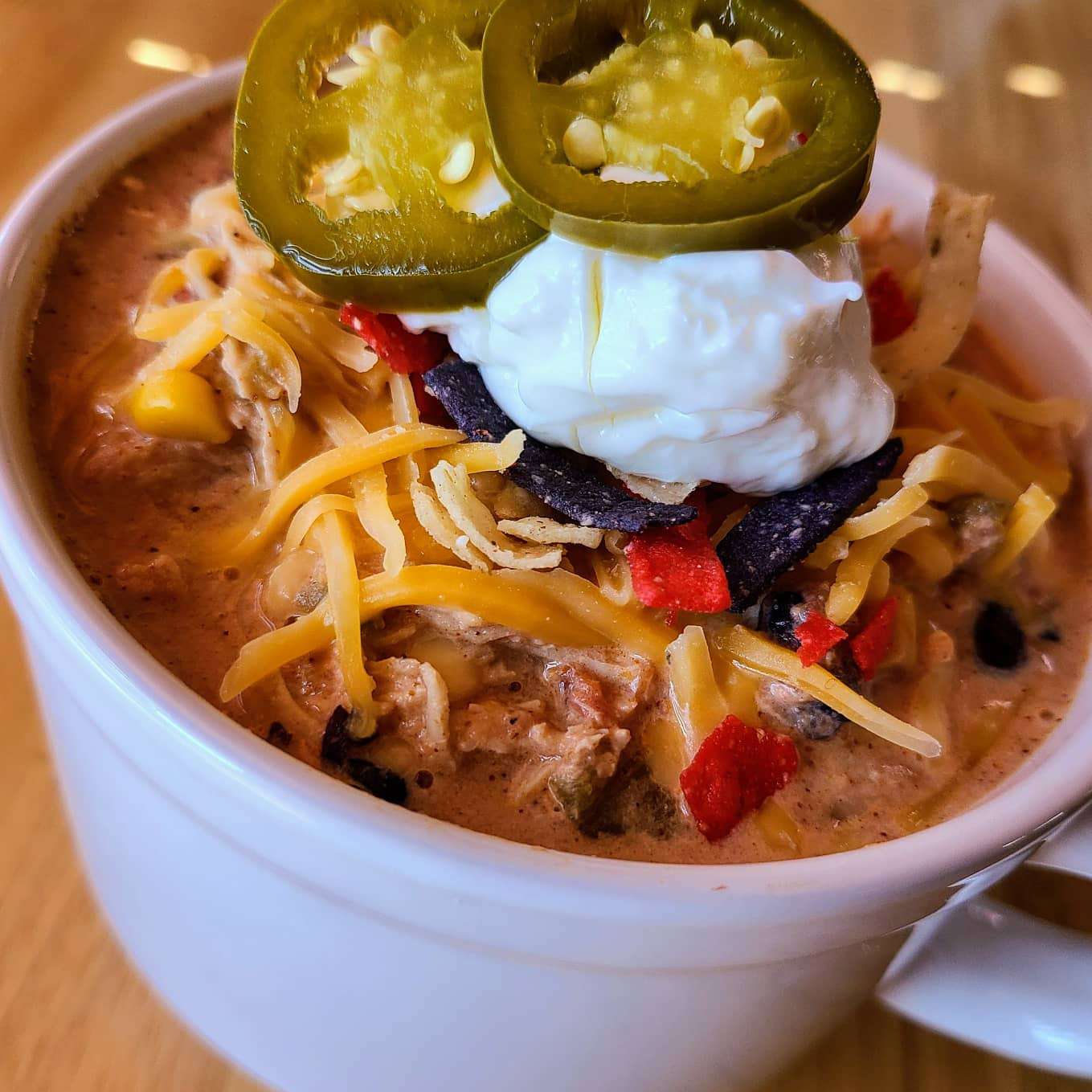 Slow Cooker Chicken Chilli