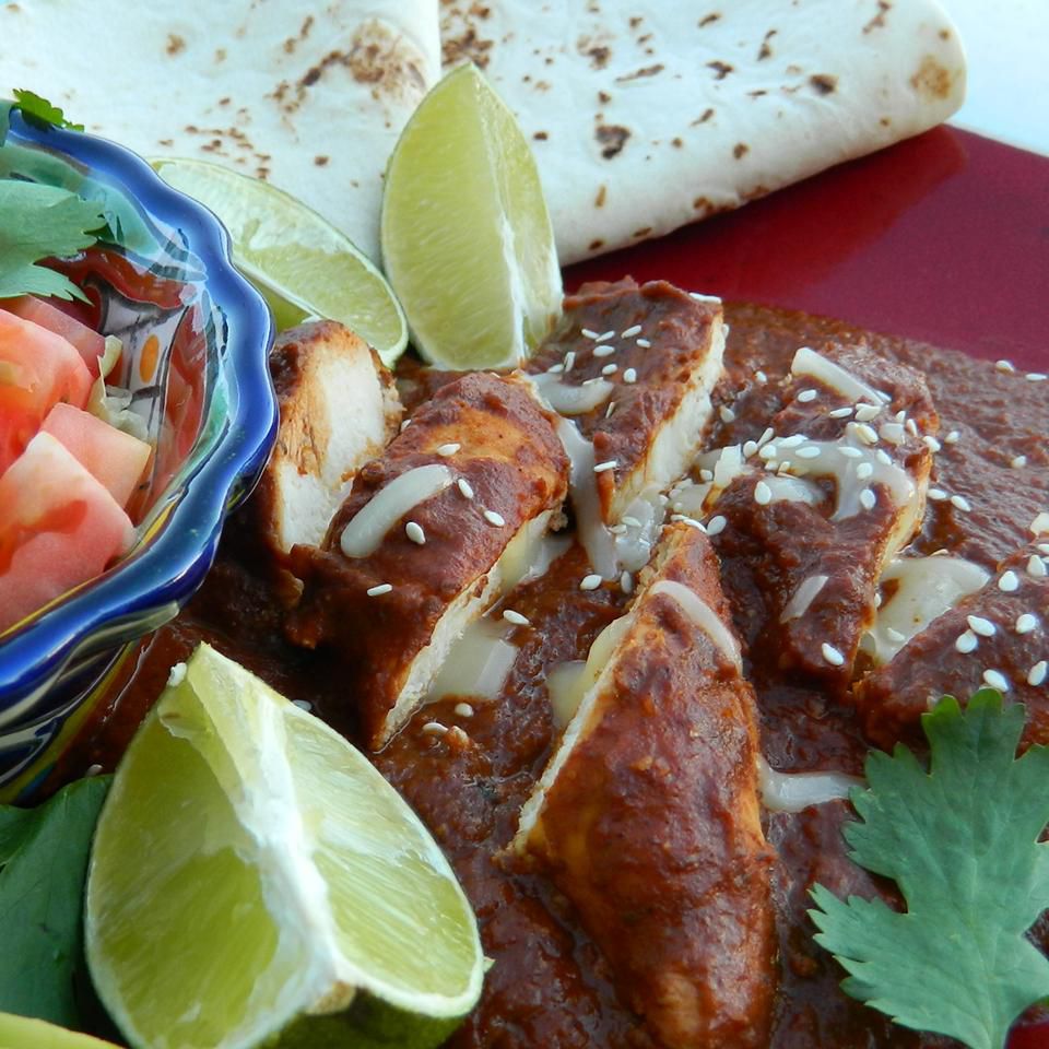 Slow Cooker Chicken with Mole Sauce