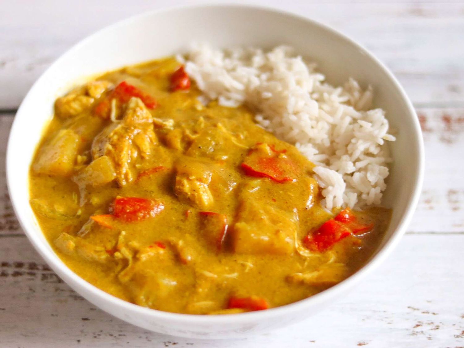 Slow Cooker Coconut Chicken Curry