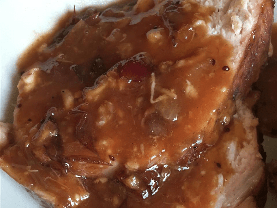 Slow Cooker Cranberry Pork Roast