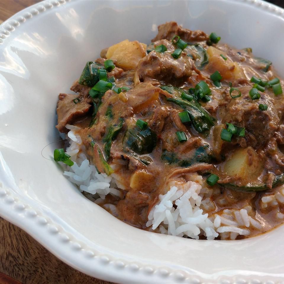 Slow Cooker Curried Beef