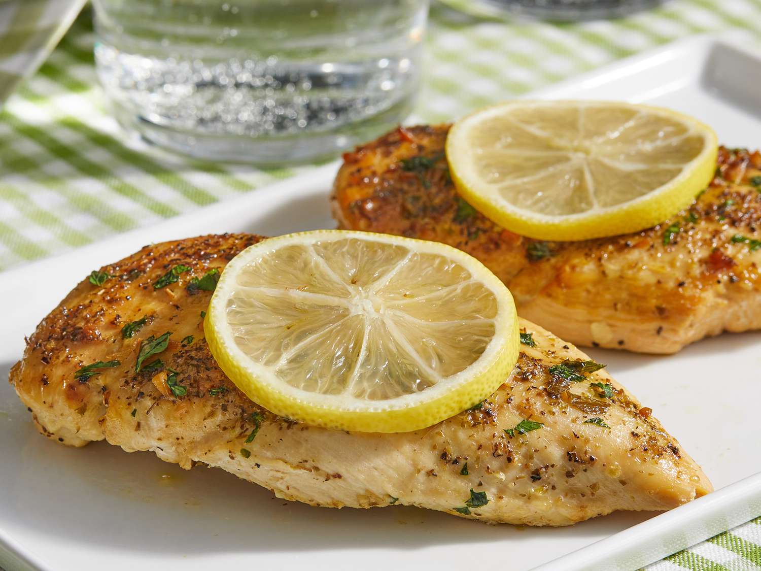 Slow Cooker Garlic Lemon Chicken