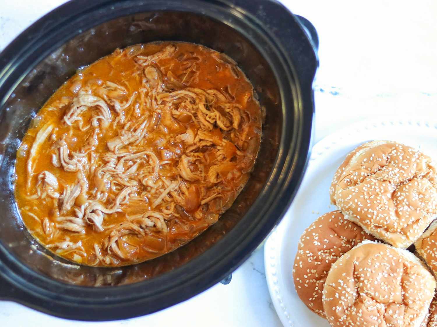 Slow Cooker Honey BBQ Pulled Pork
