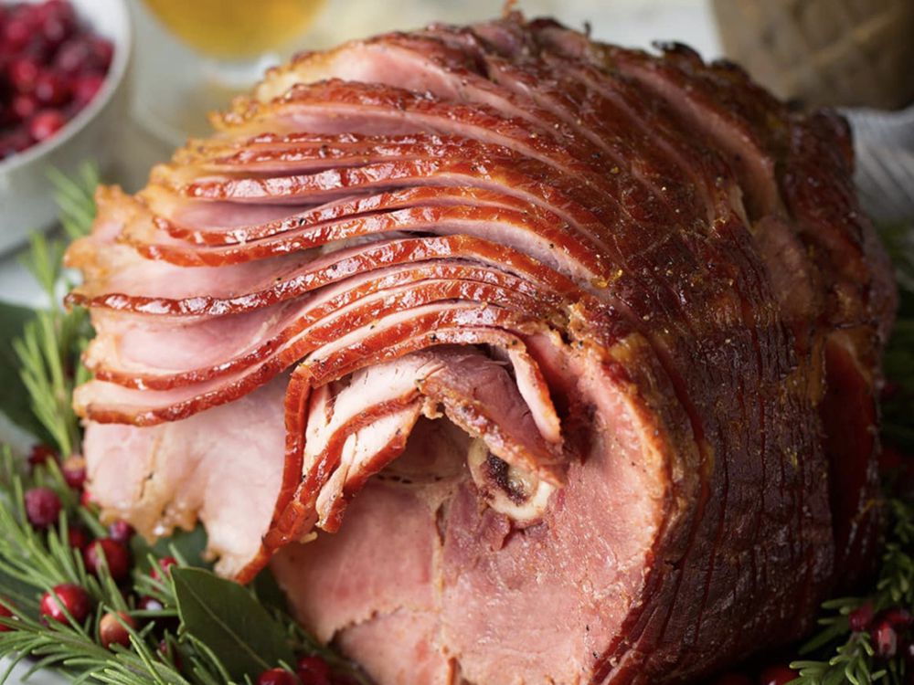 Slow Cooker Honey-Glazed Spiral Ham