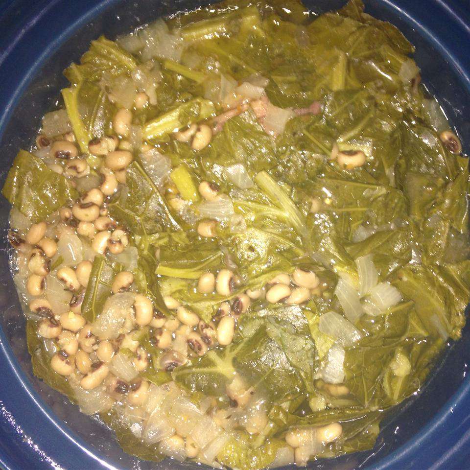 Slow Cooker Hoppin' John with Greens