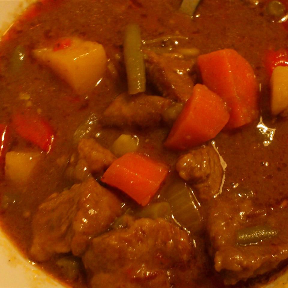 Slow Cooker Italian Beef and Veggie Stew