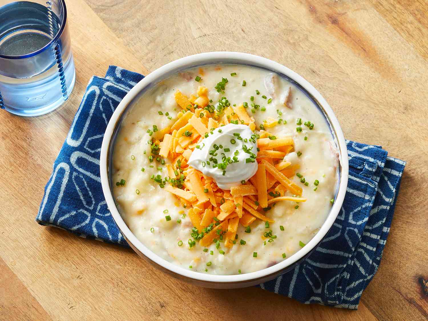 Slow Cooker Loaded Potato Soup