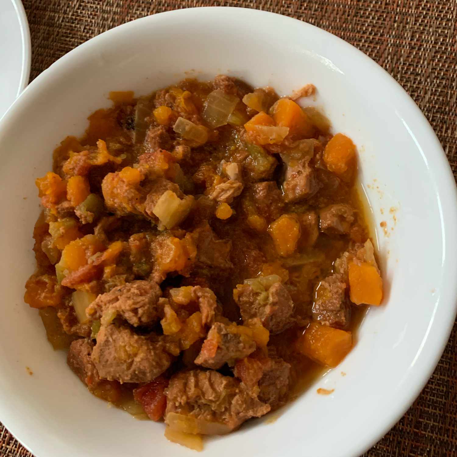 Slow Cooker Pork and Sweet Potato Stew