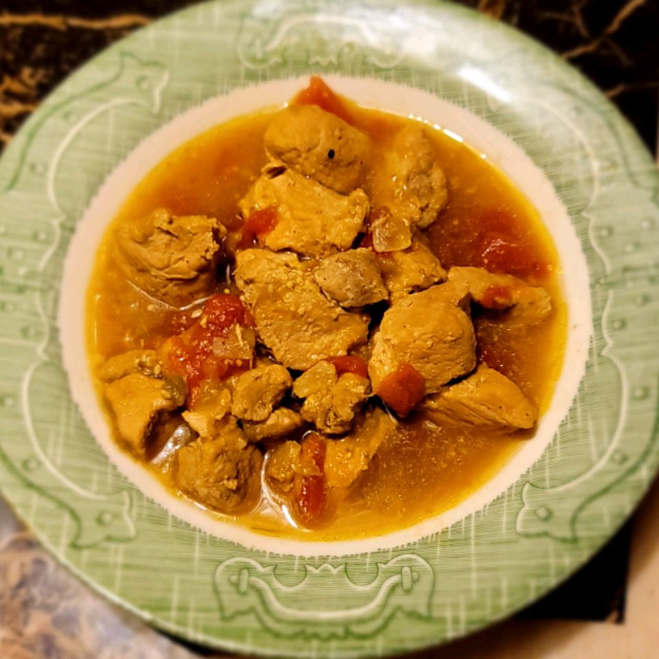 Slow Cooker Pork Chile Verde