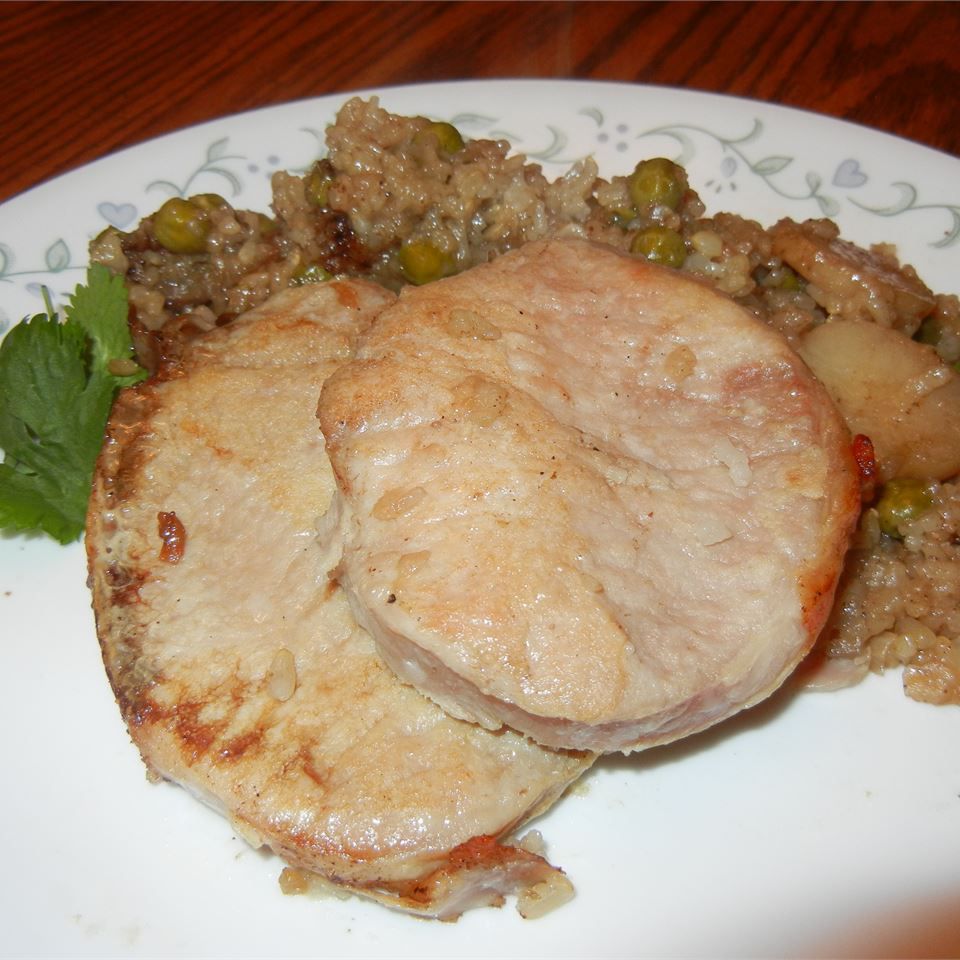 Slow Cooker Pork Chop and Rice Dinner