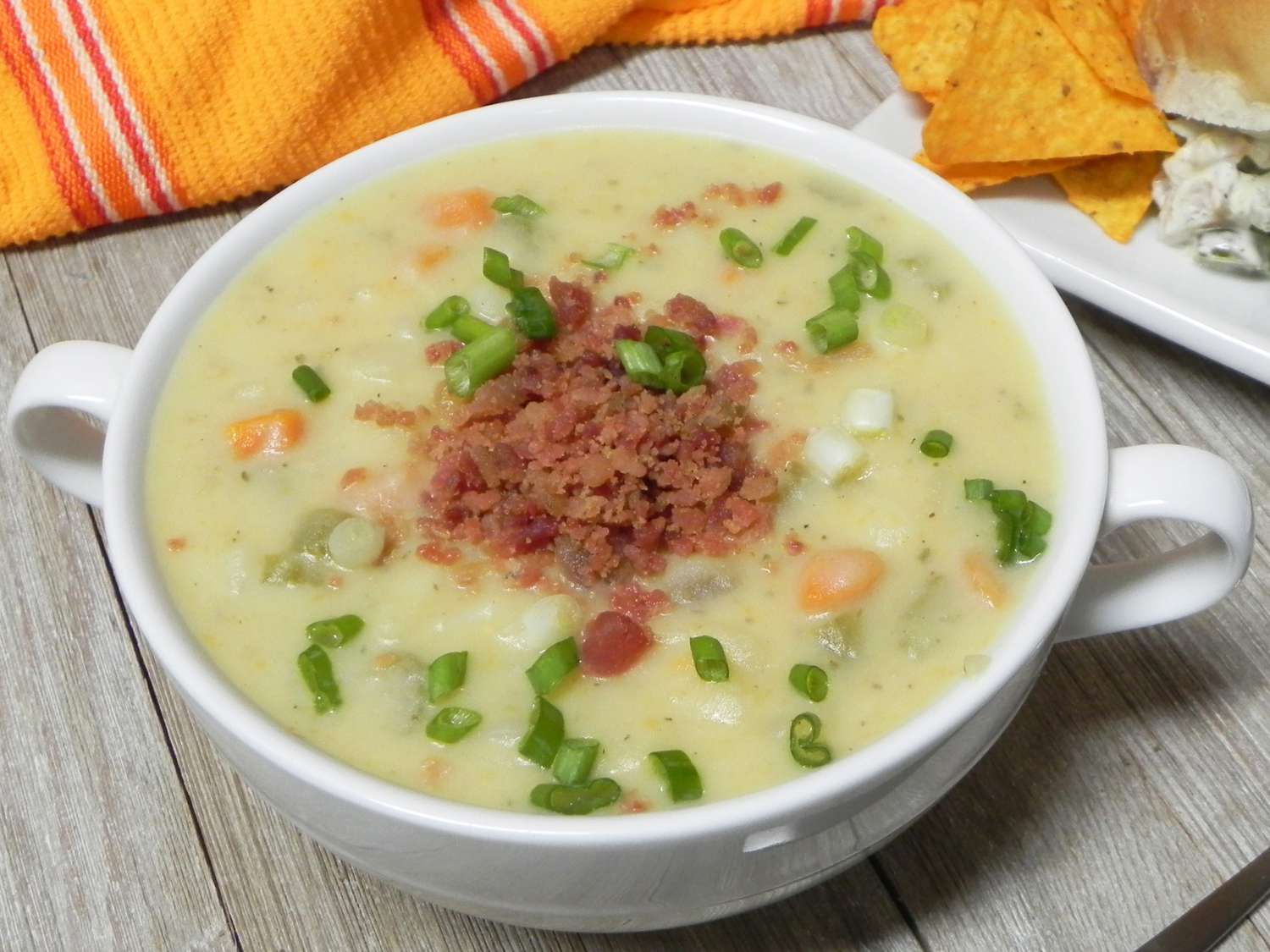 Slow Cooker Potato Cheese Soup