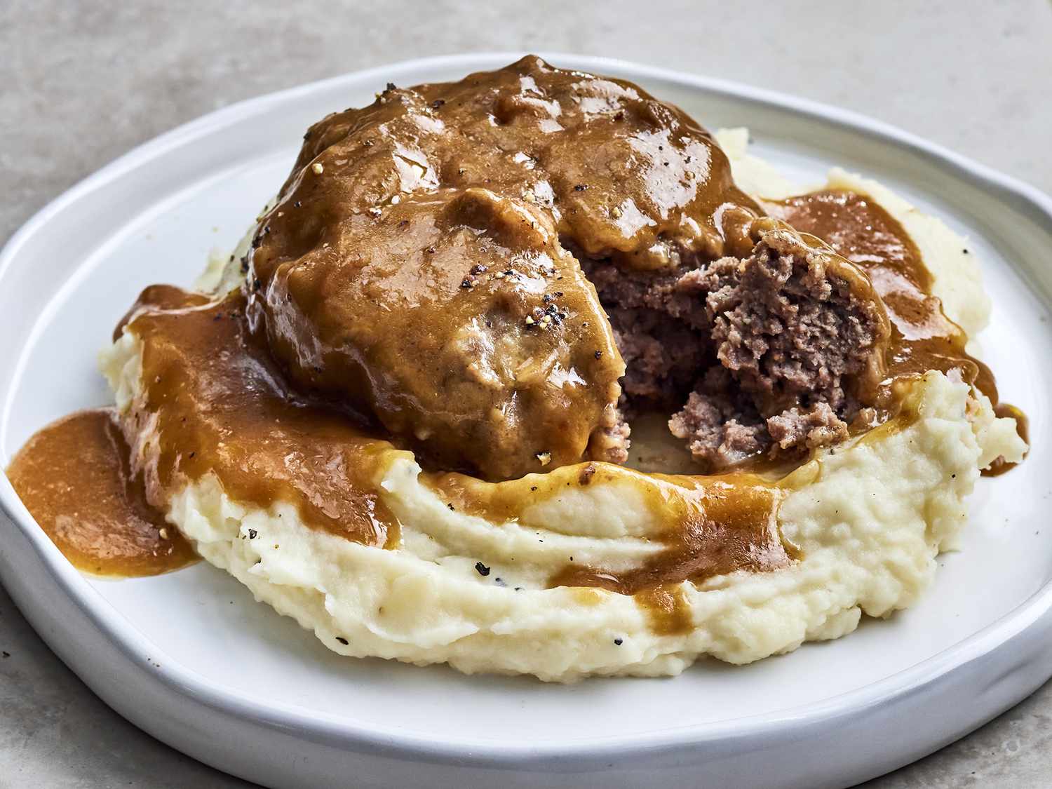 Slow Cooker Salisbury Steaks