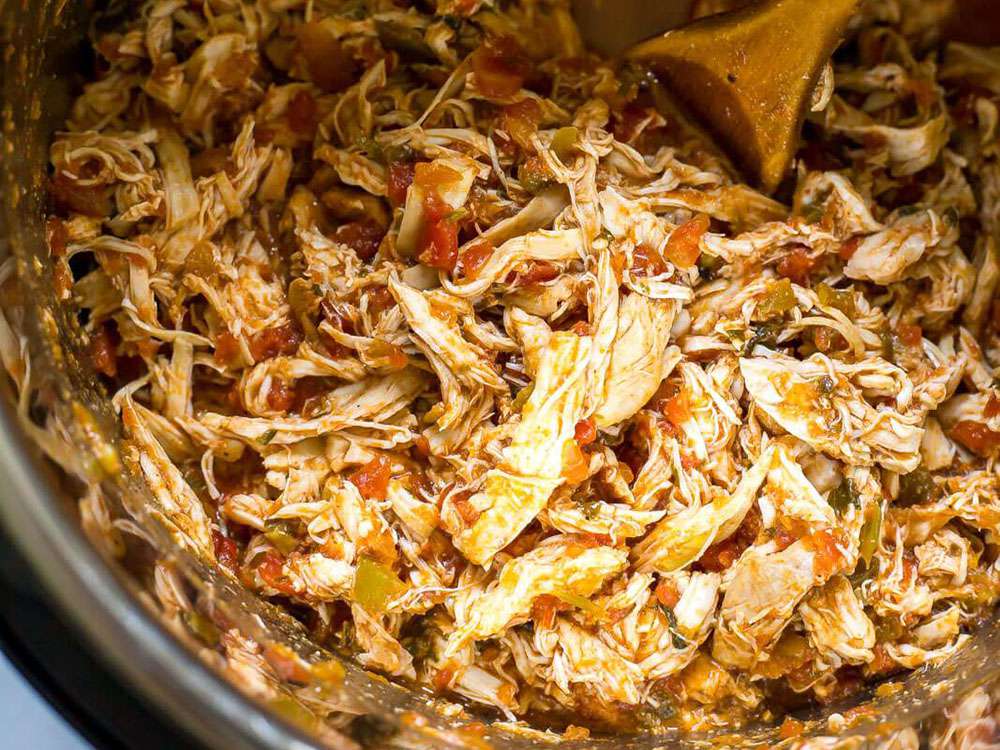 Slow Cooker Salsa Chicken