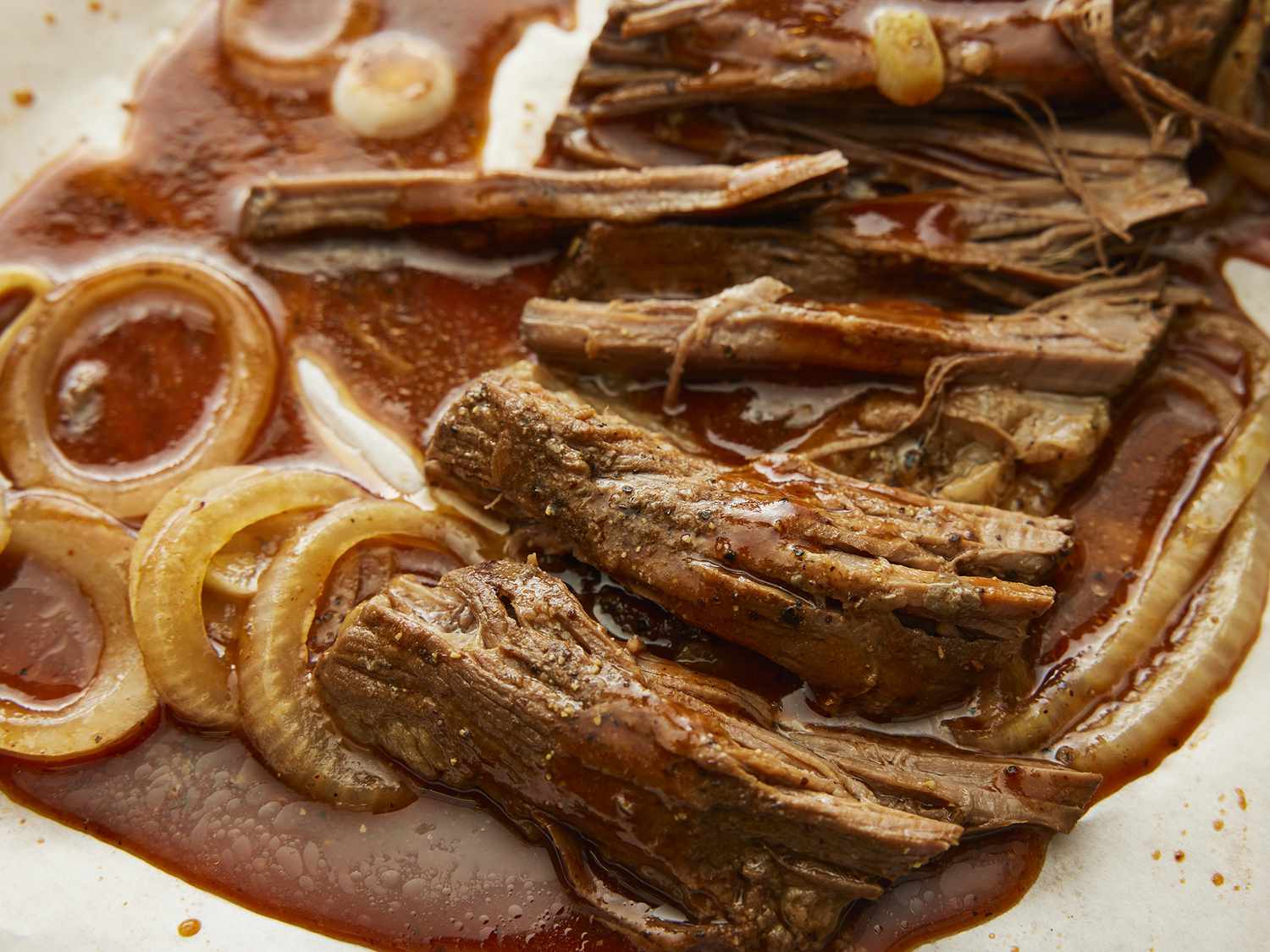 Slow Cooker Smoked Beef Brisket