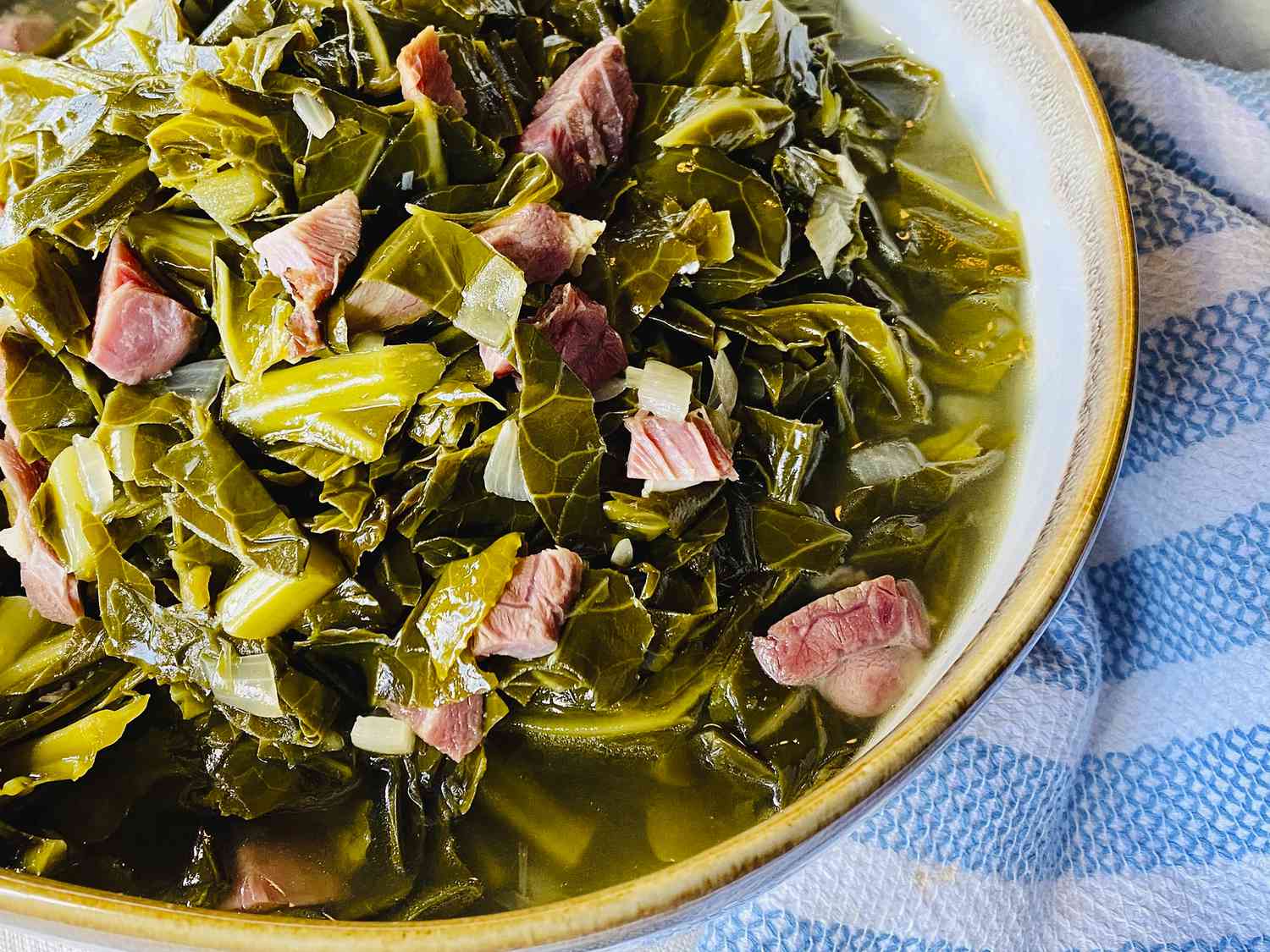 Slow Cooker Southern Collard Greens